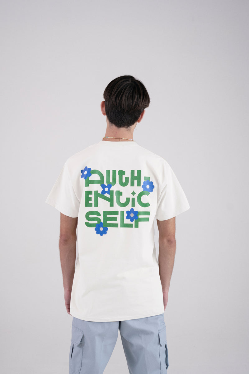 AUTHENTIC SELF TEE IN WHITE